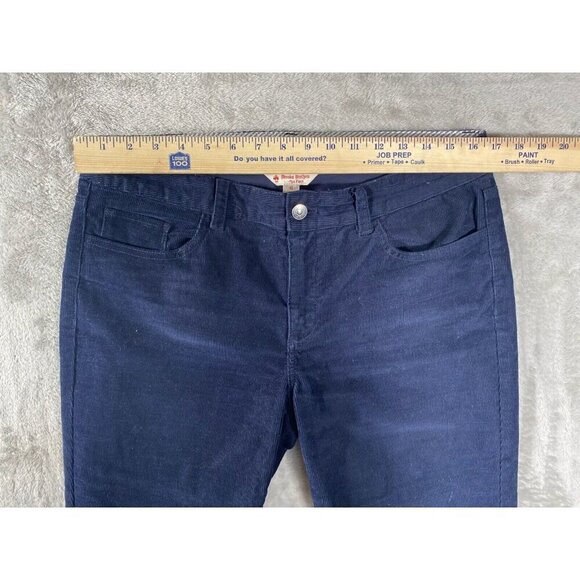 Brooks Brothers Red Fleece Women’s Corduroy Pants, Size 10, Navy Blue - Picture 11 of 12
